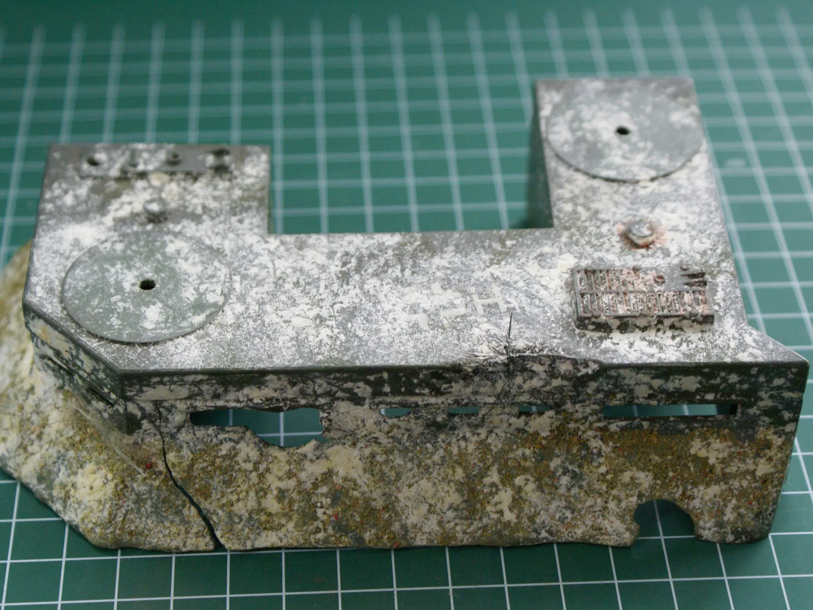 A weathered piece of the original fort I built when I was about seven